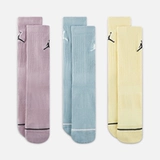 Чиновник Jordan Nike Jordan Everyday Mid -Tube Sports Nocks 3 Двойная скорость сухой поддержки комфорт SX5545