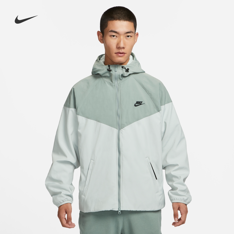 Nike耐克官方WINDRUNNER风行者系列男摇粒绒里料连帽夹克冬FB8619