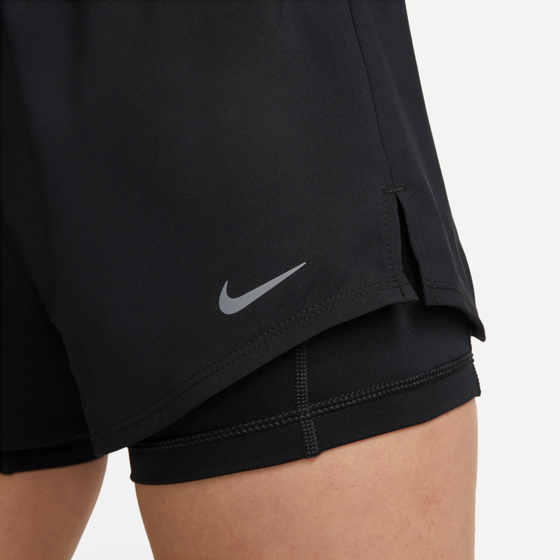 Nike耐克官方ONE女速干中腰二合一短裤夏季新款柔软运动裤DX6013 - 图2