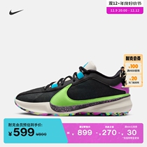 Nike Nike Official FREAK 5 Nike letters Gothic Men Real Basket Sneakers winter Anti-torsion DX4996