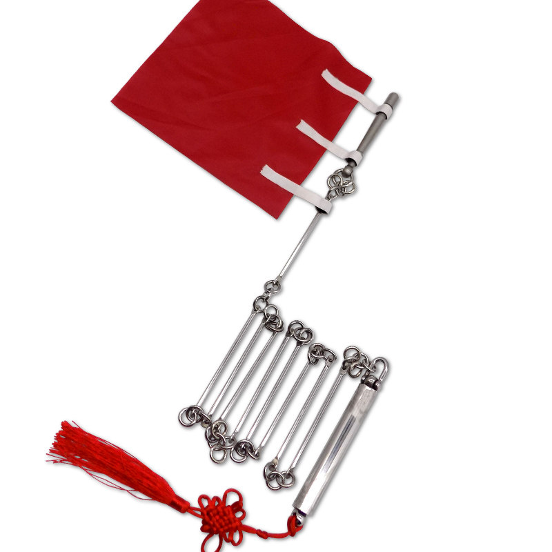 纯不锈钢四两九节鞭实战武术表演训练鞭男女儿童幼儿初学者超轻鞭,淘宝优惠券,粉丝福利购,淘宝优惠卷