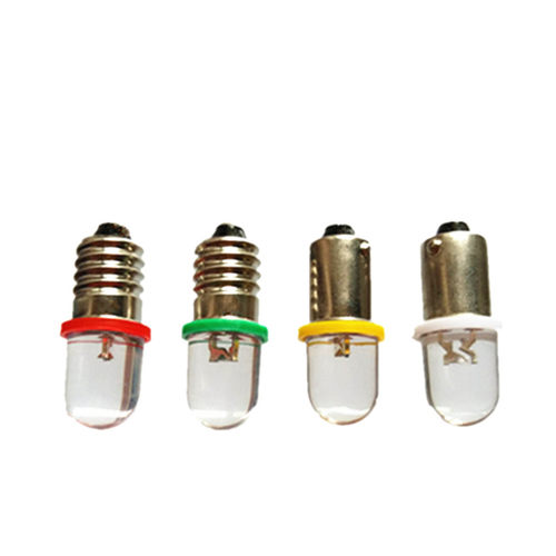 E10螺口3V6V12V18V24V28V30VLED机床按钮指示灯彩色水晶灯泡 - 图3