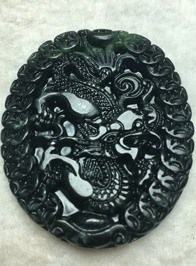 铁陨石男女款挂件吊坠生肖龙