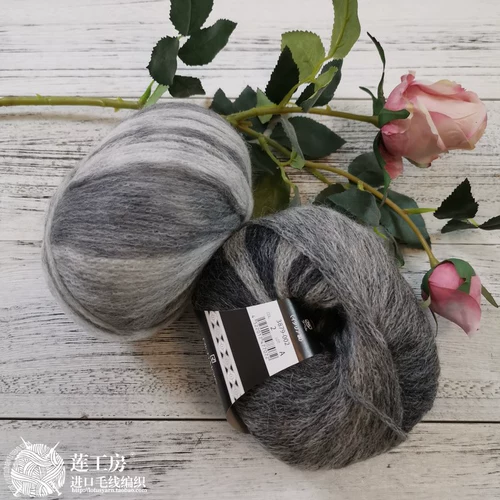 Lien Gongfang импортная шерстяная пряжа Япония RICHMORE Andes секция окрашенная шерстяная пряжа альпака 50г/220м