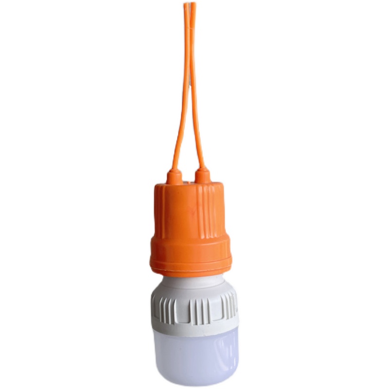 灯笼配件悬吊式装饰照明防水灯头灯泡E27螺旋灯座节能led塑料球泡