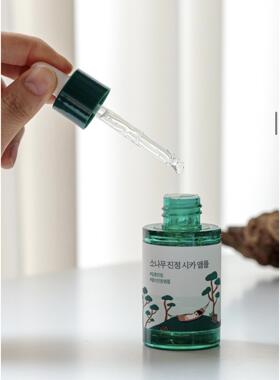 韩国直邮ROUNDLAB独岛松树积雪草安瓶精华舒缓镇静30ML补水