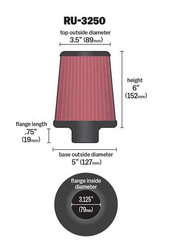 KN之家 美国KN通用冬菇头 KN57 KN69 冬菇头 磨茹头改装 口径79mm - 图2