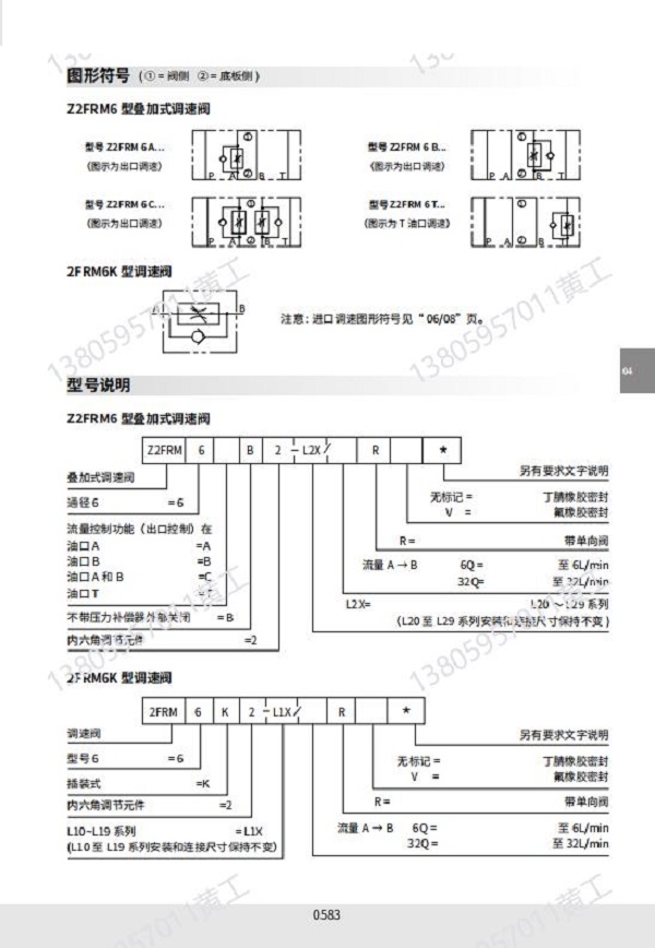 SHLIXIN上海立新叠加式调速阀Z2FRM6CB2-L2X/32QR - 图0