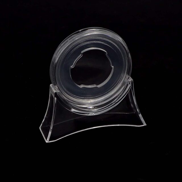 Coin commemorative coin display rack outer diameter 14-40mm coin collection appraisal box counter display supplies bracket