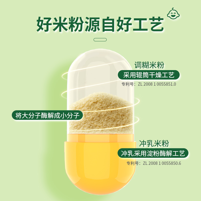 【天猫U先】 谷之爱婴儿有机小米米粉米糊冲乳随机组30g*2试用装 - 图2