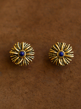 MONSECRET 经典棕榈系列耳钉/项链