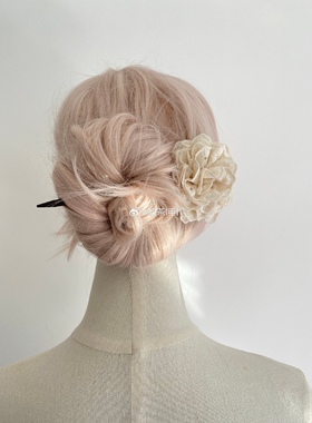 原创uniquecrafts玫瑰花发簪