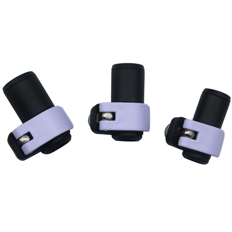 登山杖外锁扣 直柄三节6061铝合金杖7075管塑料材料 通用专用配件