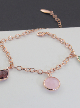 小众ins轻奢森系水晶日韩风手链