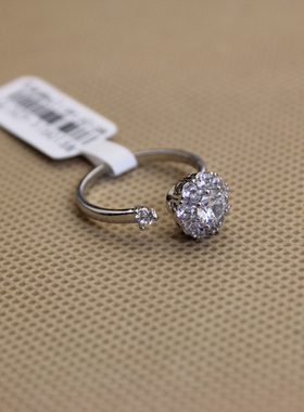 日韩风镶钻宝石饰品戒指