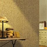 Стеклянная камня мозаика янтарная стена ванной комнаты на дне плитка водонепроницаем