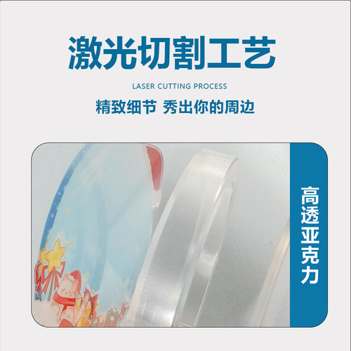 谷美吧唧托亚克力砖来图定制谷子收纳盒保护套动漫徽章展示收纳框 - 图2