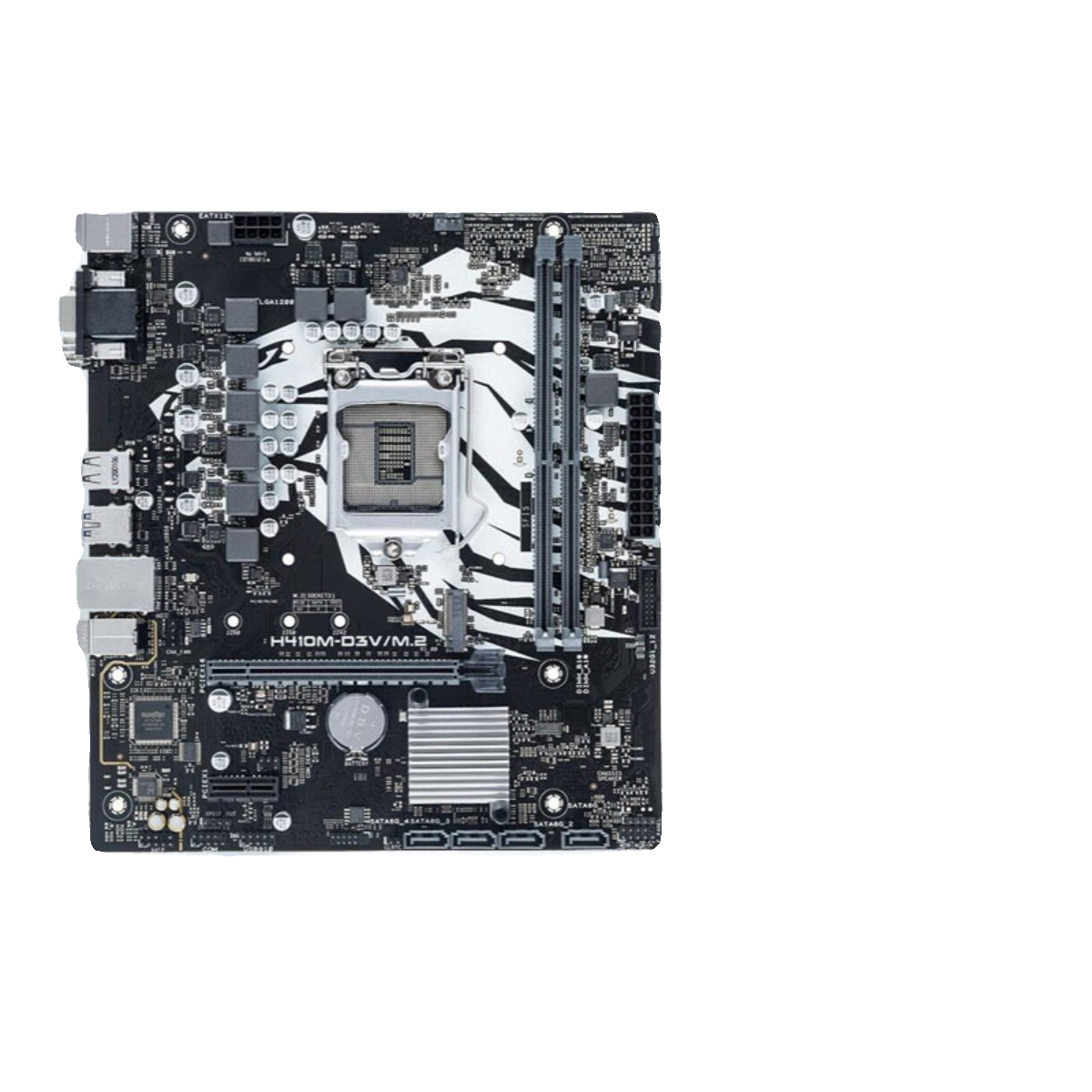 库存爆新华硕圣旗H410M-D3V b460支持LGA 1200十代 ddr4主板-图2