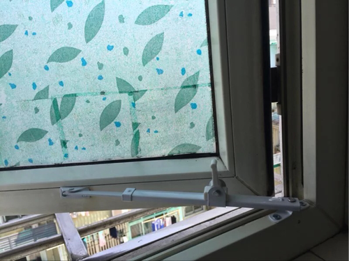 塑钢窗户风撑限位器移动式防风撑杆滑杆窗户角度控制器固定器 - 图2