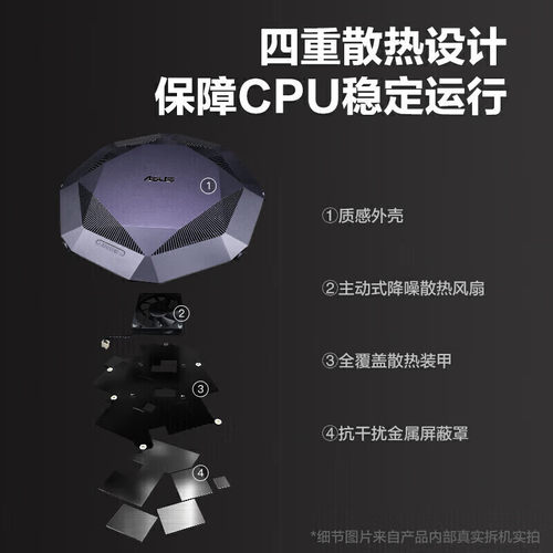 【全国联保 正品保证】ASUS华硕RT-AX89X帝王蟹WiFi6路由器高速wifi6双频无线万兆光电口游戏电竞Mesh组网 - 图3