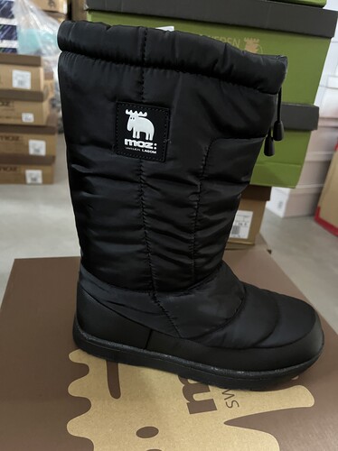 MOZ少量！轻量机能鞋加绒保暖防滑户外日系中筒雪地靴面包靴棉鞋 - 图2