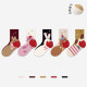 ກາຕູນສັດເດັກຍິງ socks ພາກຮຽນ spring ແລະດູໃບໄມ້ລົ່ນເດັກນ້ອຍຕ້ານການ pilling mid-calf socks ເດັກນ້ອຍດູໃບໄມ້ລົ່ນແລະລະດູຫນາວ socks ງາມ trendy