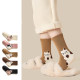 ເດັກຍິງໃຫມ່ socks ດູໃບໄມ້ລົ່ນແລະລະດູຫນາວຂອງເດັກນ້ອຍກາງ calf socks deodorant ຝ້າຍ socks ດູໃບໄມ້ລົ່ນແລະລະດູຫນາວເດັກຍິງກາຕູນ Princess socks ນັກສຶກສາ