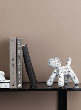 简约现代风黑白色儿童房桌面摆件