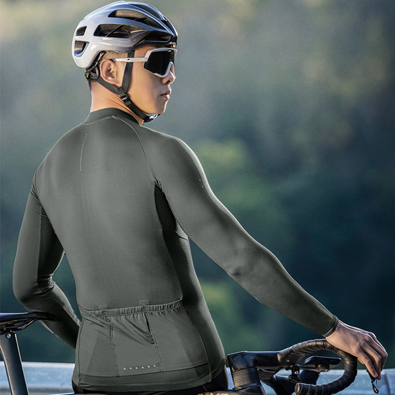 森地客长袖男士春夏秋季防晒骑行服 洛克运动户外骑行服