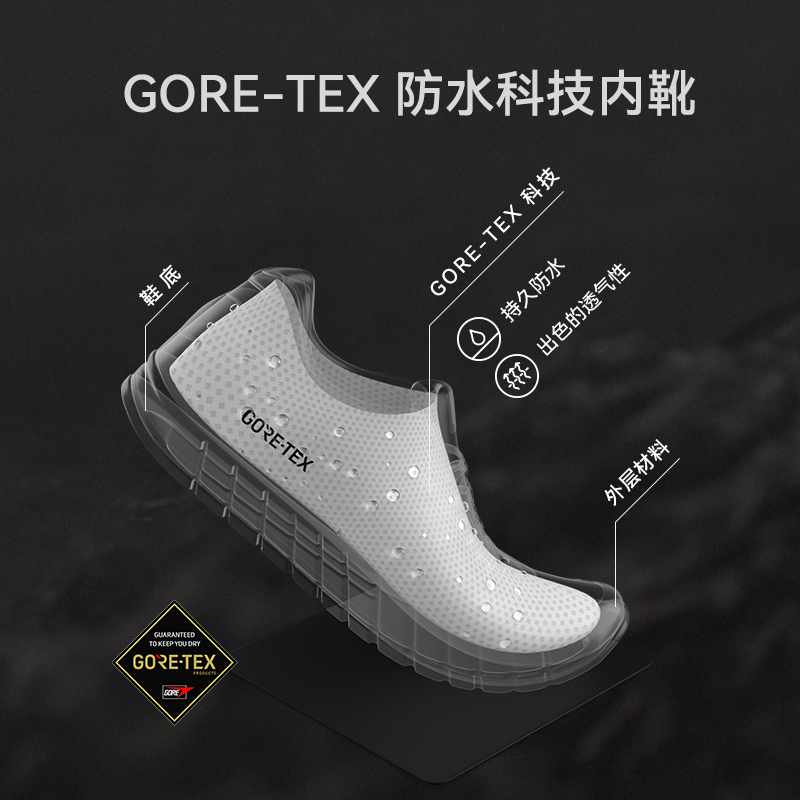 凯乐石MT5-3 GTX MID登山鞋中帮防水防滑户外重装抓地徒步鞋男女 - 图1