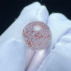 Natural crystal strawberry wafer beads 10mm DIY jewelry multi-treasure string ring necklace pendant one thing one picture