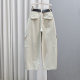2026 Spring and Summer New Loose Cargo Jeans Harem Pants Women's High Waist Slim Fashion Versatile Scimitar Pants Trousers