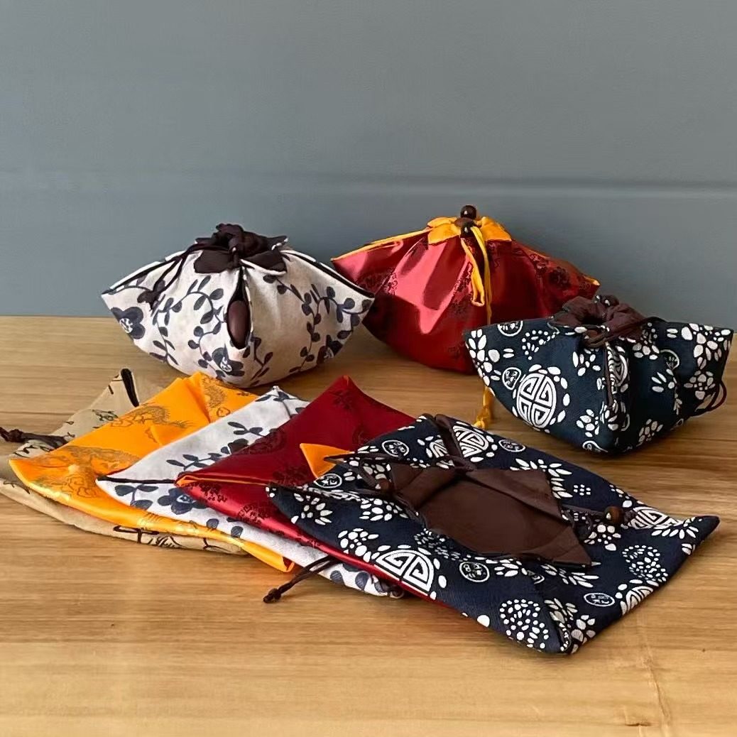 手工紫砂壶锦袋壶衣包装收纳布袋麻布双层束口抽绳壶袋建盏布包,淘宝优惠券,粉丝福利购,淘宝优惠卷