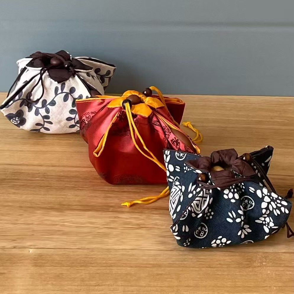 手工紫砂壶锦袋壶衣包装收纳布袋麻布双层束口抽绳壶袋建盏布包,淘宝优惠券,粉丝福利购,淘宝优惠卷