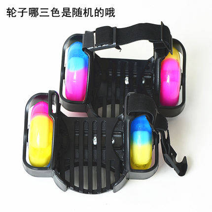 Enhanced version of PU hot roller skates, student heelys shoes, children's star roller skates, smooth wheels, walking shoes tool