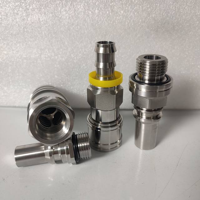 Manufacturer direct UQD liquid-cooled stainless steel quick connector
