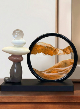 现代简约沙漏桌面装饰摆件