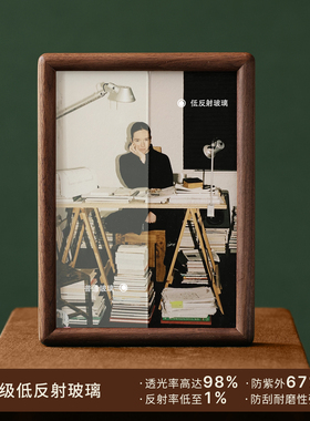 实木摆台洗照片做成打印照片6寸相框diy定制装裱木质8寸画框空框