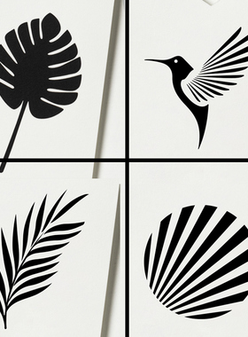 舍得艺品毛毡极简衣柜镂空印花