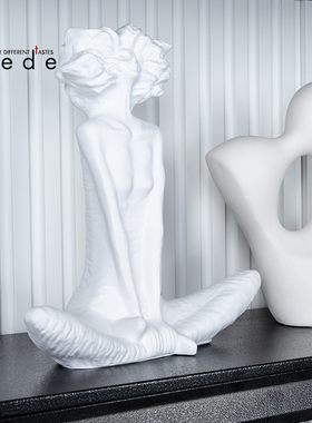 舍得艺品陶瓷树脂摆件简约样板房