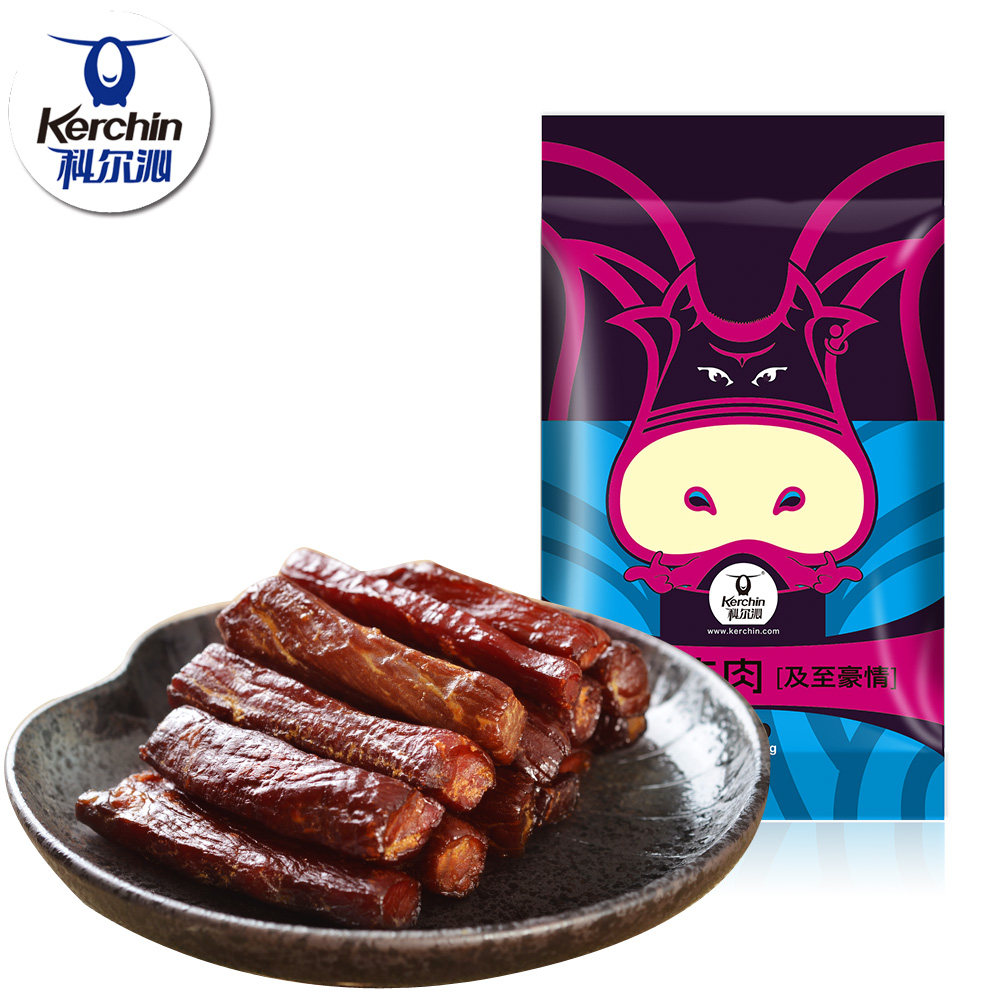 内蒙古科尔沁风干牛肉手撕*牛肉干 科尔沁食品牛肉类