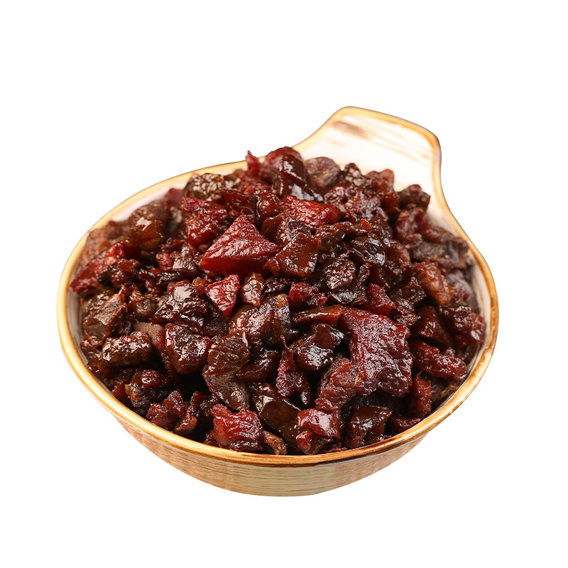 【宠粉】科尔沁内蒙古牛肉粒凹凸有型200g 特产休闲零食独立包装