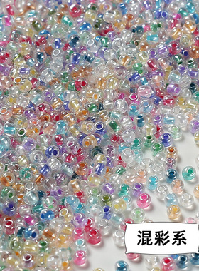 超优2mm锆晶独角兽米珠 DIY手工玻璃串珠散珠手链项链饰品配件