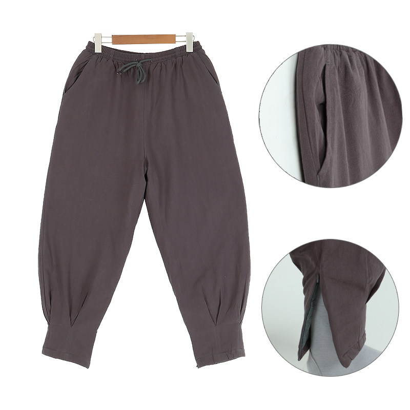 冬季僧服免绑腿短褂厚棉麻加棉小褂男女出家僧人保暖棉袄和尚棉衣,淘宝优惠券,粉丝福利购,淘宝优惠卷