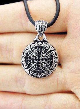 手工复古项链吊坠