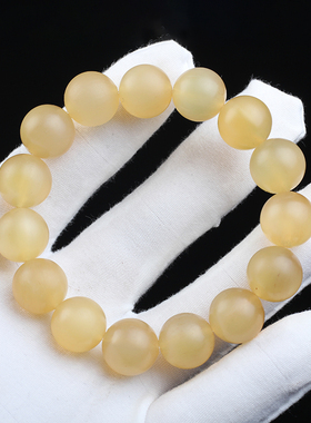 西藏天然羊角圆珠20mmd51佛珠