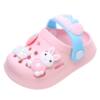 Girls Baotou Cave Shoes Children's Summer Baby Indoor Soft Sole Baby Toddlers Anti-Slip Slippers Cartoon Boys Sandals