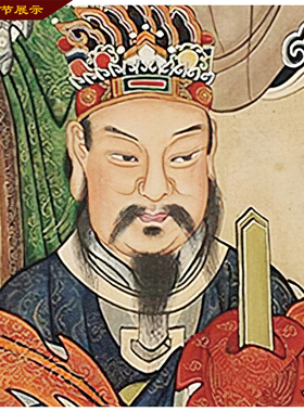水陆画神仙画防水不褪色手工装裱
