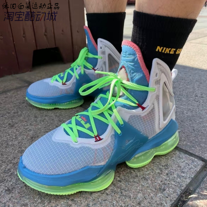 NIKE LEBRON XIX 詹姆斯19 LBJ19实战缓震篮球鞋DC9340-001/9341 - 图3