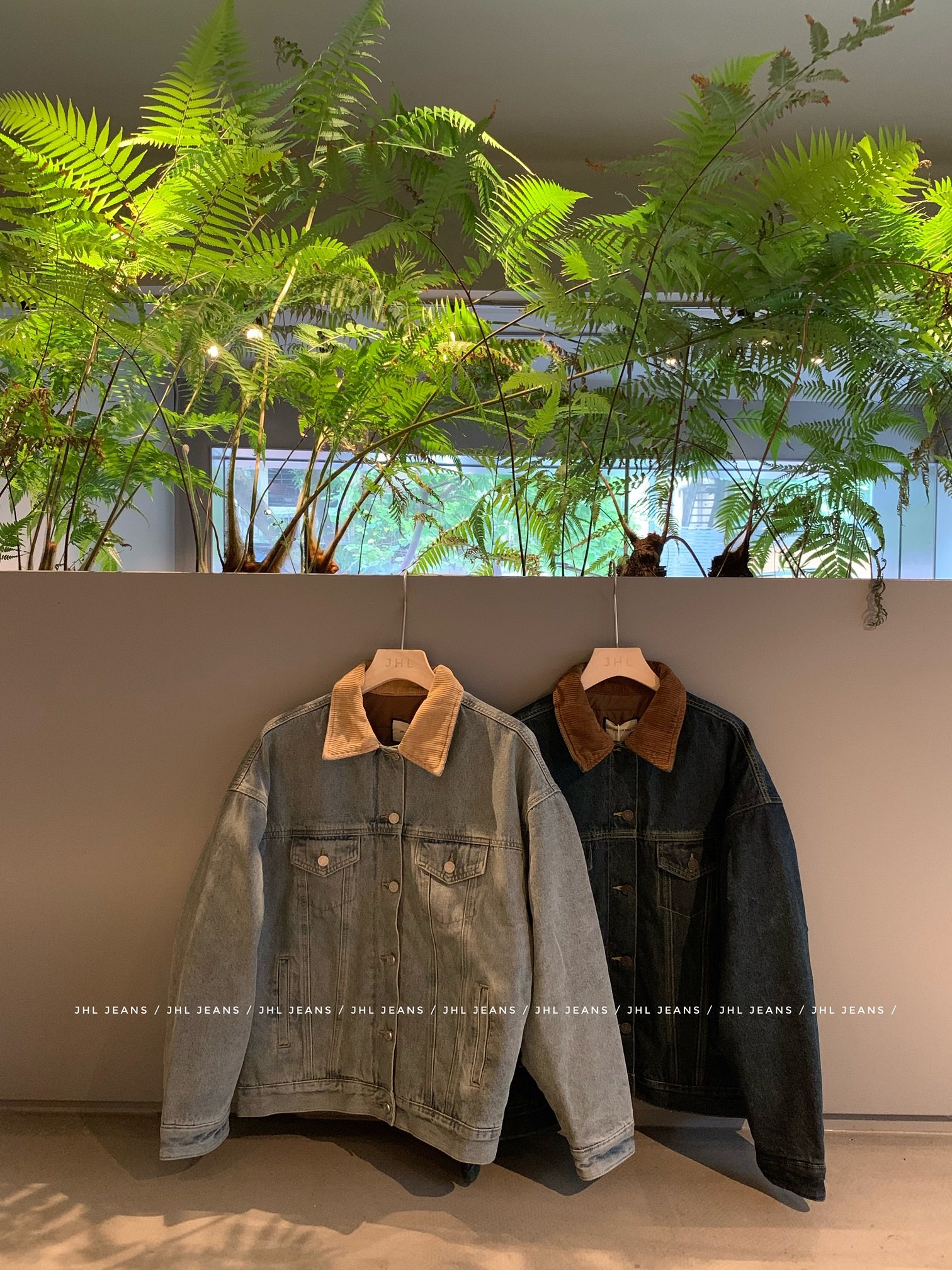 JHL JEANS  复古秋冬季新品棉牛仔外套男女保暖工装夹克棉服上衣,淘宝优惠券,粉丝福利购,淘宝优惠卷